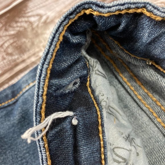 SILVER SASHA Girl's 14 Skinny Jeans Medium Wash Adjustable Waist Blue Denim - Picture 7 of 9